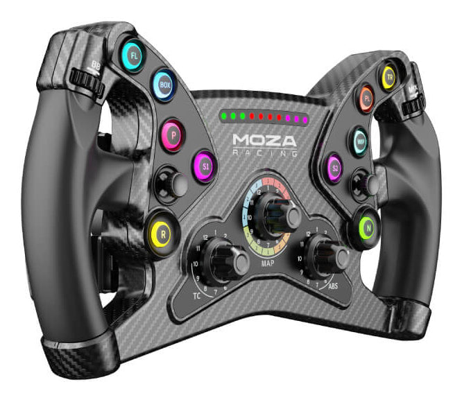 Moza Racing RS047 Gaming-Controller Schwarz Steuerrad PC