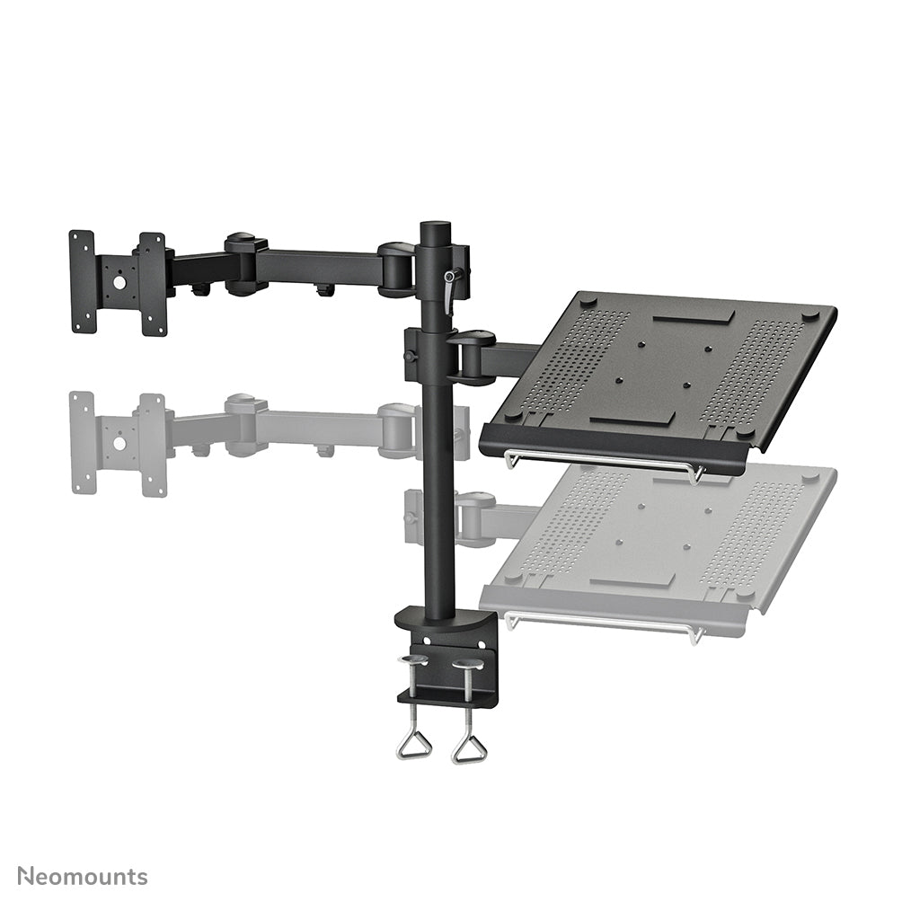 Neomounts FPMA-D960NOTEBOOK Monitorarm mit Laptop-Halterung 10-27"
