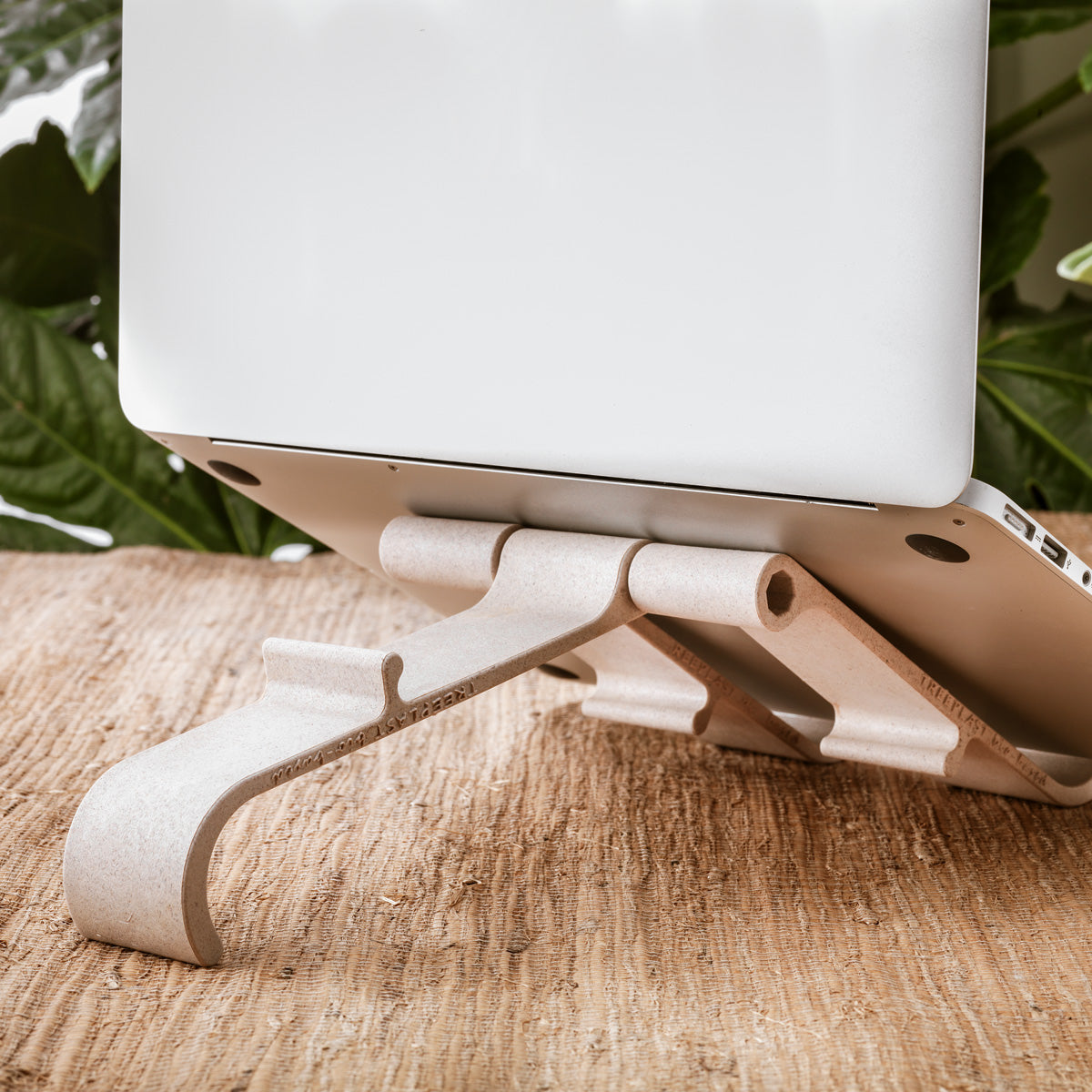 R-Go Tools Laptop- und Tablet-Ständer R-Go Treepod, ergonomisch und modular, verstellbar, biobasiert