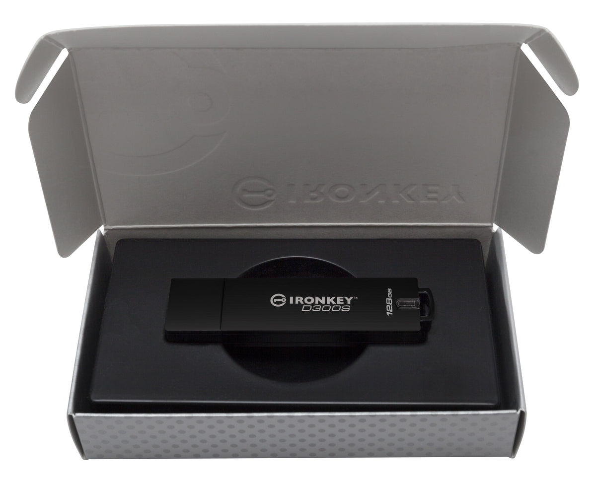 Kingston Technology IronKey 128GB D300S AES 256 XTS verschlüsselter USB-Stick