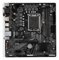 GIGABYTE H610M S2H V2 DDR4 Mainboard - Unterstützt Intel Core Prozessoren 14th CPUs, 6+1+1 Hybrid Phases Digital VRM, up to 3200MHz DDR4 (OC), 1xPCIe 3.0 M.2, GbE LAN, USB 3.2 Gen 1