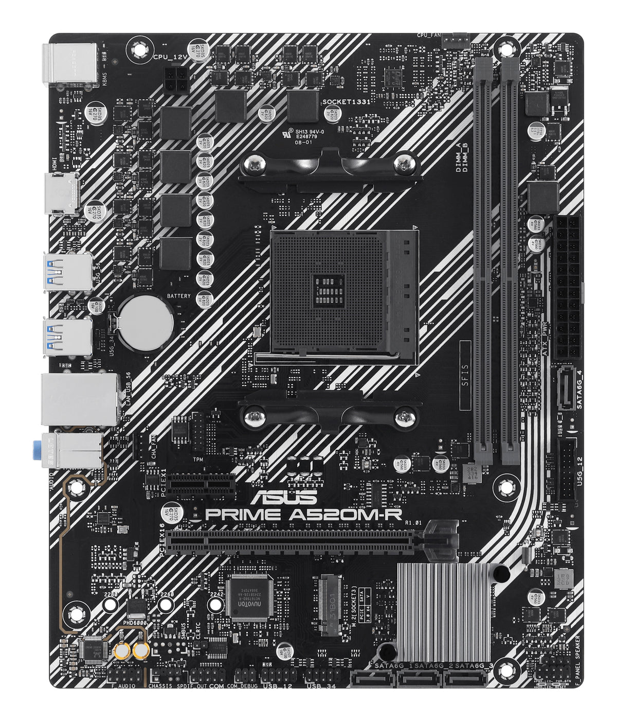 ASUS PRIME A520M-R AMD A520 Sockel AM4 micro ATX