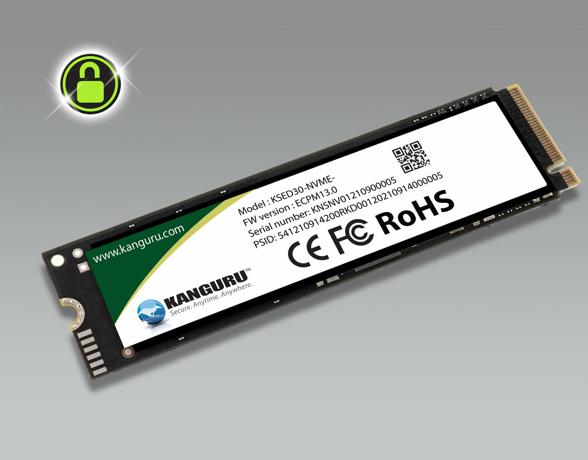 iStorage Kanguru SED30 4 TB M.2 PCI Express 4.0 NVMe 3D TLC