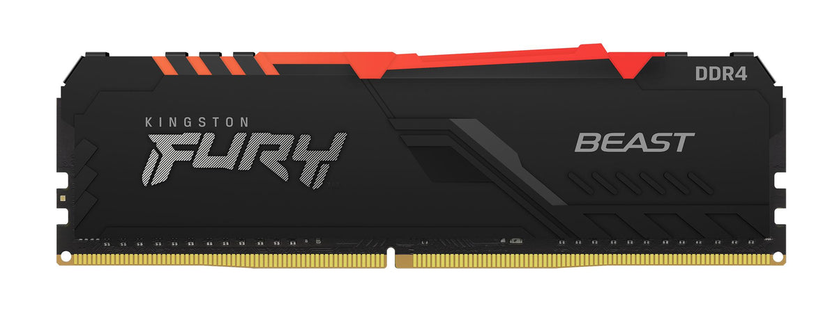 Kingston Technology FURY Beast RGB Speichermodul 16 GB 2 x 8 GB DDR4 288-pin DIMM