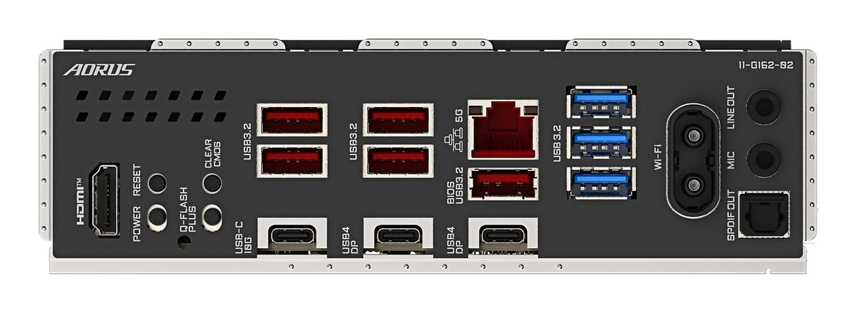 GIGABYTE X870E AORUS ELITE X3D Mainboard – Unterstützt AMD Ryzen 9000 Prozessoren, 16+2+2-Phasen Digital-VRM, bis zu 9000 Hz DDR5 (OC), 2 x PCIe 5.0 + 2 x PCIe 4.0, Wi-Fi 7, 5 GbE LAN, USB 4