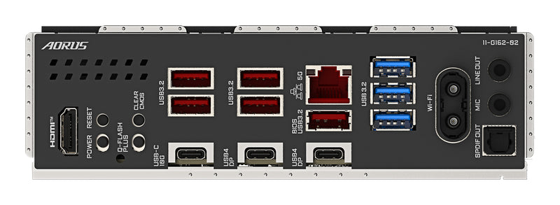GIGABYTE X870E AORUS ELITE X3D Mainboard – Unterstützt AMD Ryzen 9000 Prozessoren, 16+2+2-Phasen Digital-VRM, bis zu 9000 Hz DDR5 (OC), 2 x PCIe 5.0 + 2 x PCIe 4.0, Wi-Fi 7, 5 GbE LAN, USB 4