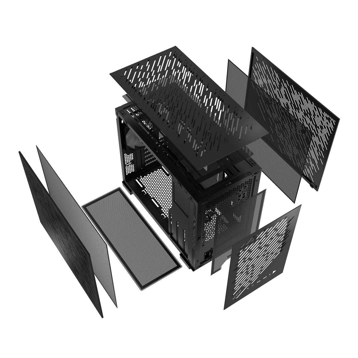 XPG VALOR AIR NANO MID-TOWER CHASSIS - Schwarz