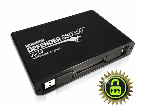 iStorage Kanguru DEFENDER SSD350 4 TB Micro-USB B 3.2 Gen 1 (3.1 Gen 1) Schwarz