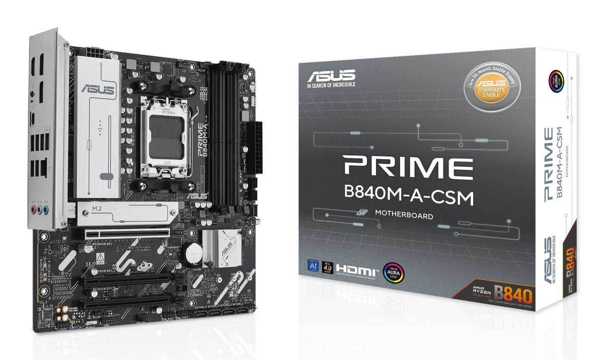 ASUS PRIME B840M-A-CSM AMD B840 Sockel AM5 micro ATX