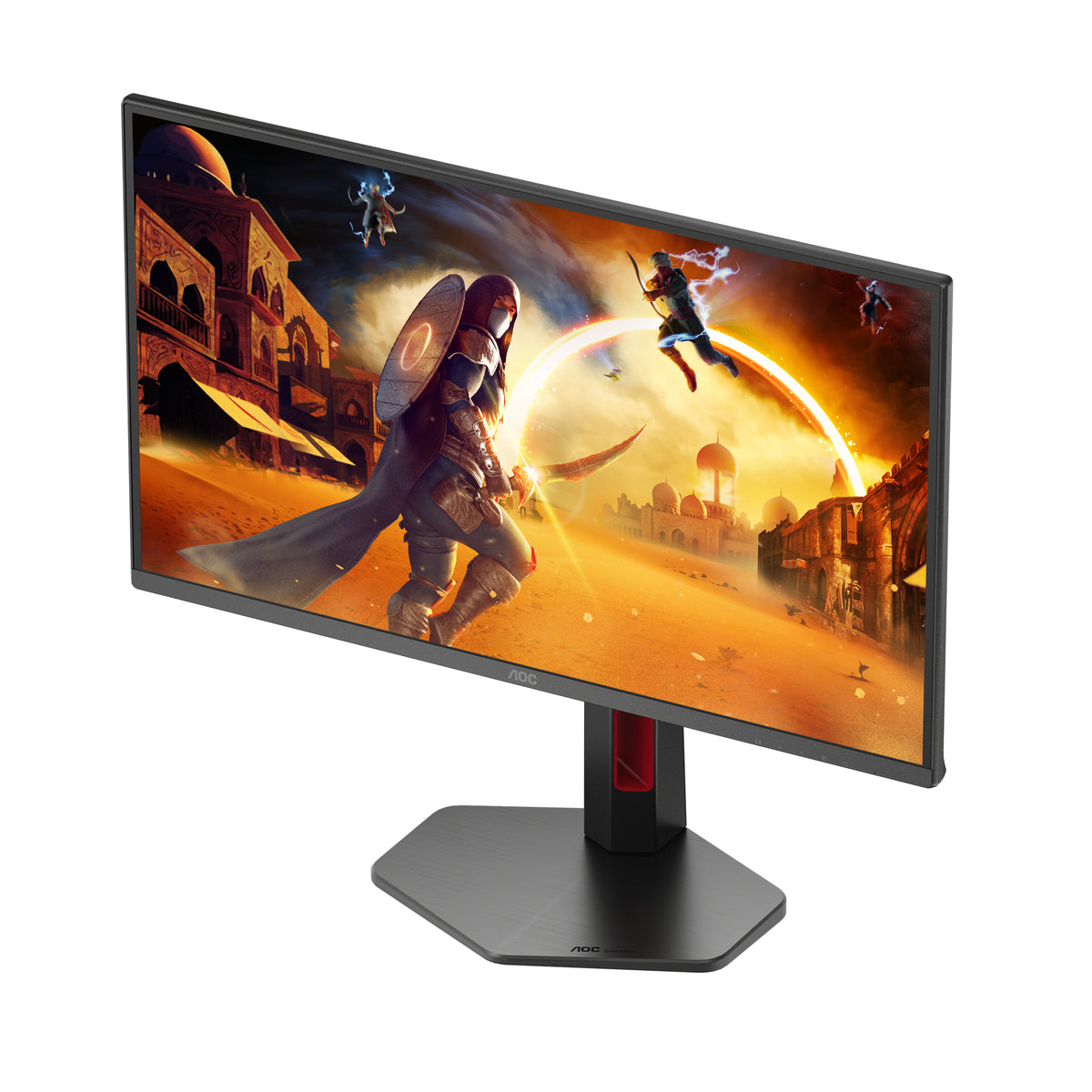 AOC G4 Q25G4SR Computerbildschirm 62,2 cm (24.5") 2560 x 1440 Pixel Quad HD LED Schwarz, Rot