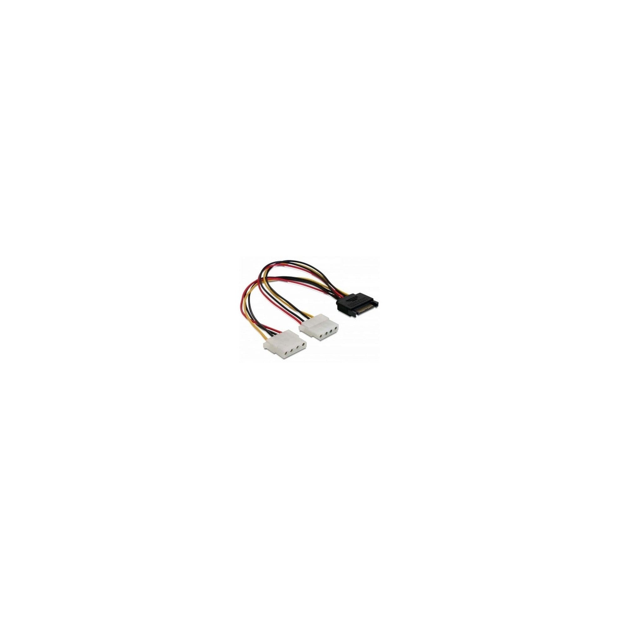 Delock Y-Kabel Kabel: 1x SATA zu 2x Molex