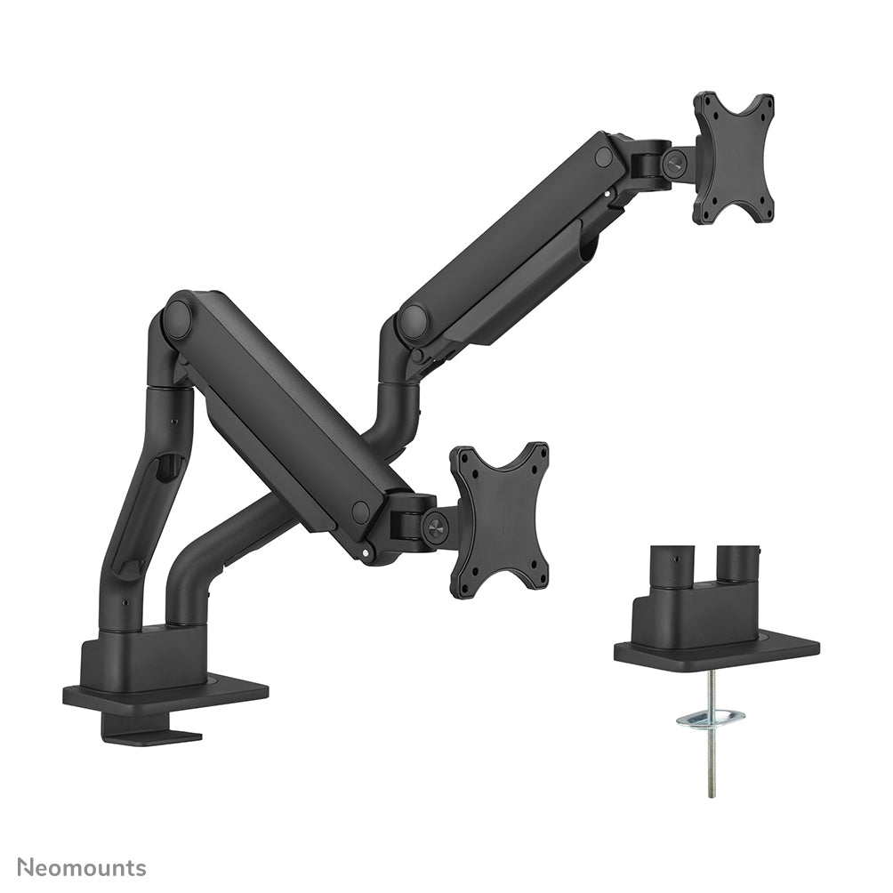 Neomounts DS70S-950BL2 Monitorarm 17-35" - Gasfeder - Topfix - 180°-Stopp
