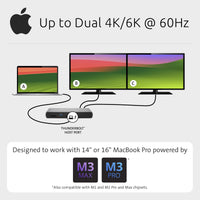 Kensington SD5760T Thunderbolt 4 Dockingstation mit Dual 4K und 96 W PD