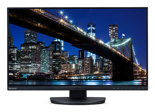 Sharp MultiSync 60006064 Computerbildschirm 68,6 cm (27") 3840 x 2160 Pixel 4K Ultra HD LCD Schwarz