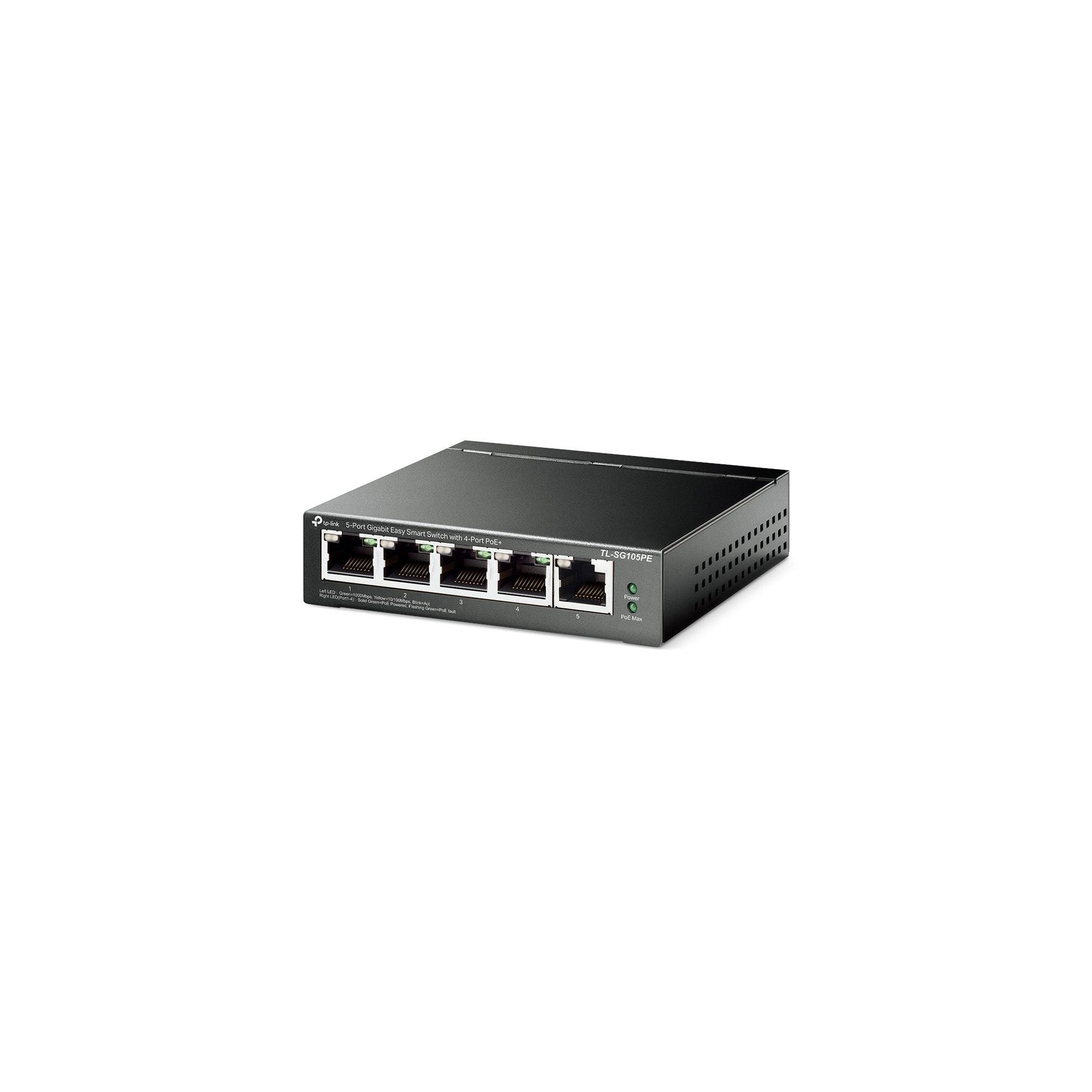 TP-Link TL-SG105PE:5Port PoE Gigabit Switch