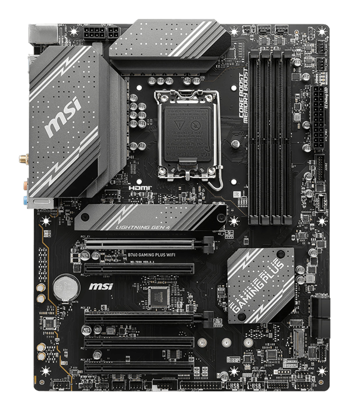 MSI B760 GAMING PLUS WIFI Motherboard Intel B760 LGA 1700 ATX