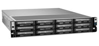 TerraMaster U12-500 Plus NAS Rack (2U) Intel® Core™ i7 16 GB DDR5 0 TB Grau