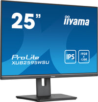 iiyama ProLite XUB2595WSU-B5 Computerbildschirm 63,5 cm (25") 1920 x 1200 Pixel WUXGA LED Schwarz