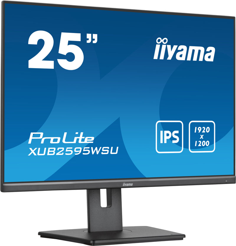 iiyama ProLite XUB2595WSU-B5 Computerbildschirm 63,5 cm (25") 1920 x 1200 Pixel WUXGA LED Schwarz