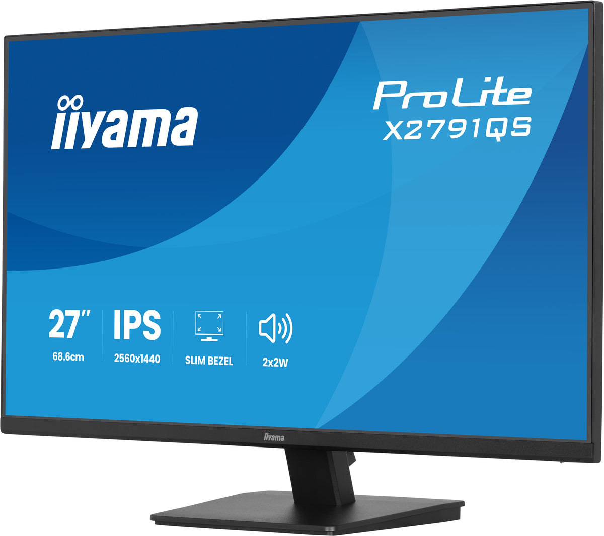 iiyama ProLite X2791QS-B1 Computerbildschirm 68,6 cm (27") 2560 x 1440 Pixel Quad HD LED Schwarz