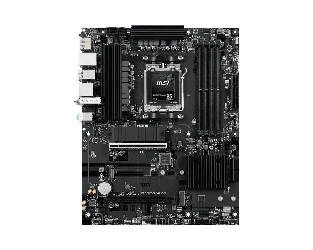MSI PRO B850-S EVO WIFI Motherboard AMD B850 Sockel AM5 ATX