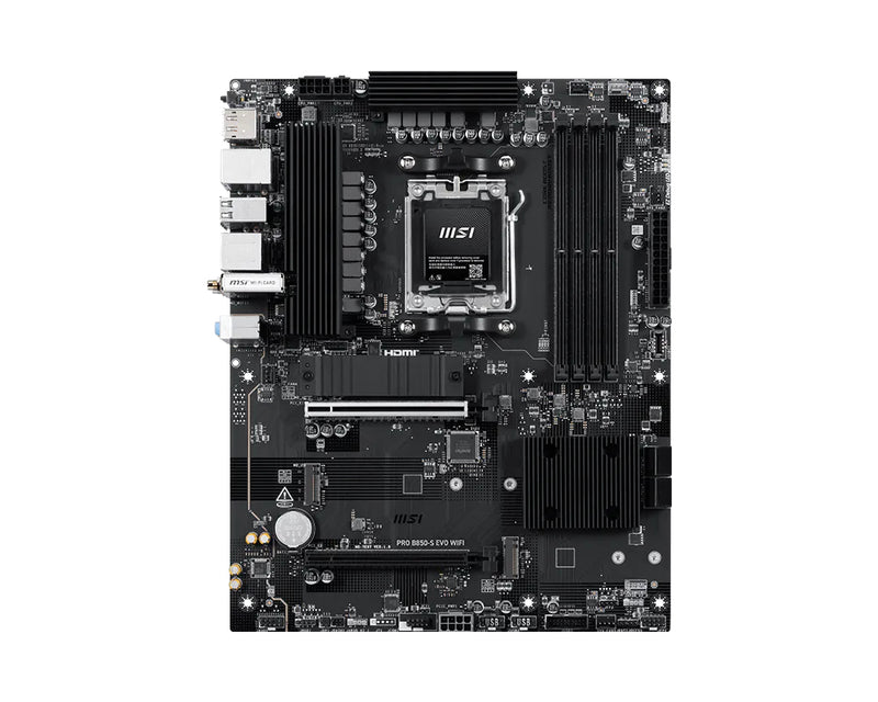 MSI PRO B850-S EVO WIFI Motherboard AMD B850 Sockel AM5 ATX