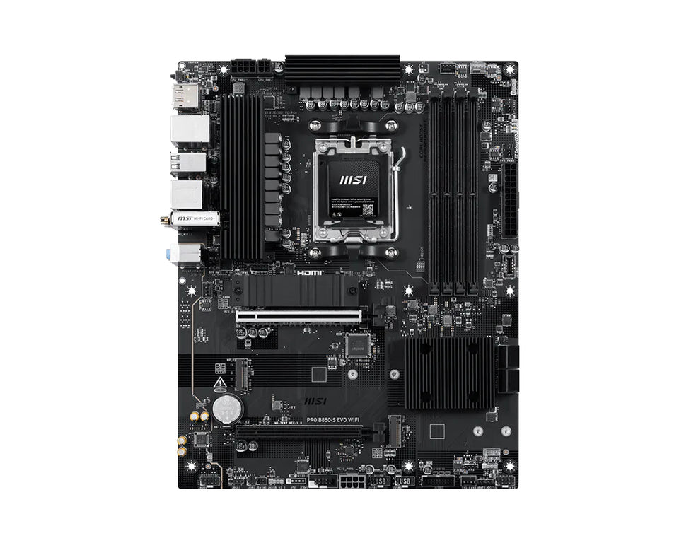 MSI PRO B850-S EVO WIFI Motherboard AMD B850 AM5 ATX