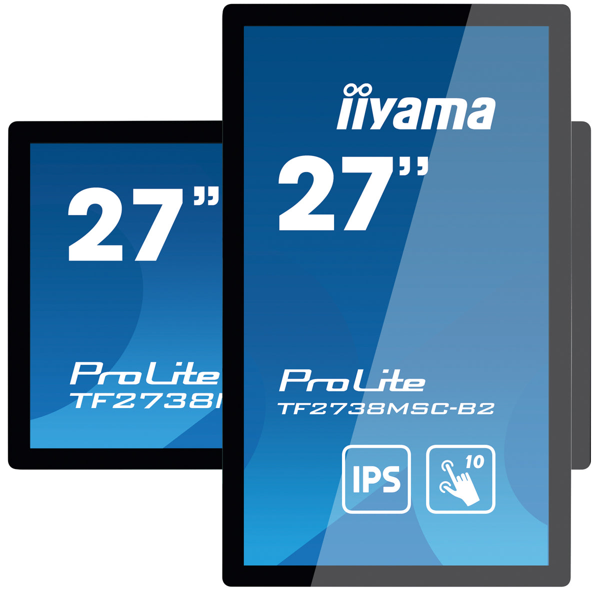 iiyama ProLite TF2738MSC-B2 Computerbildschirm 68,6 cm (27") 1920 x 1080 Pixel Full HD LED Touchscreen Multi-Nutzer Schwarz