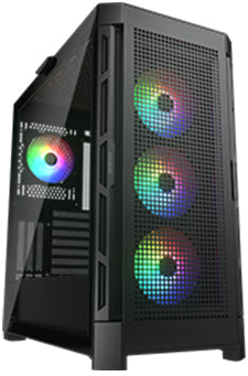 COUGAR Gehäuse Midi-Tower Duoface Pro ARGB, Scwarz