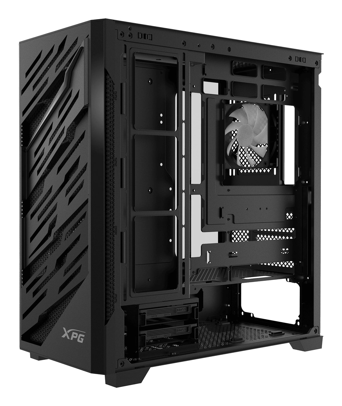 XPG STARKER AIR BTF Midi Tower Schwarz