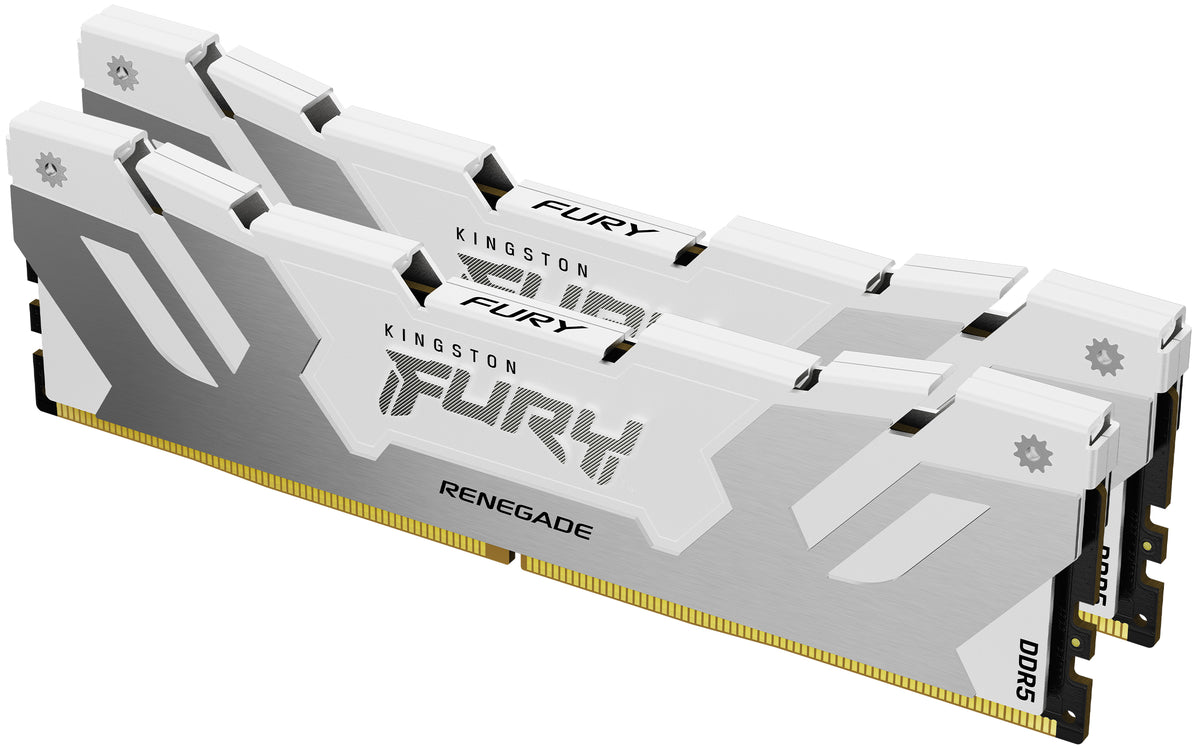 Kingston Technology FURY 32GB 7600MT/s DDR5 CL38 DIMM (2er-Kit) Renegade White XMP