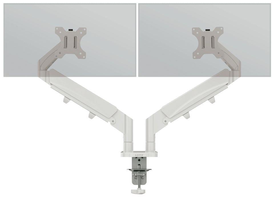 Leitz 65370085 Support de bureau pour écran plat 81,3 cm (32") Bureau/Banc Gris