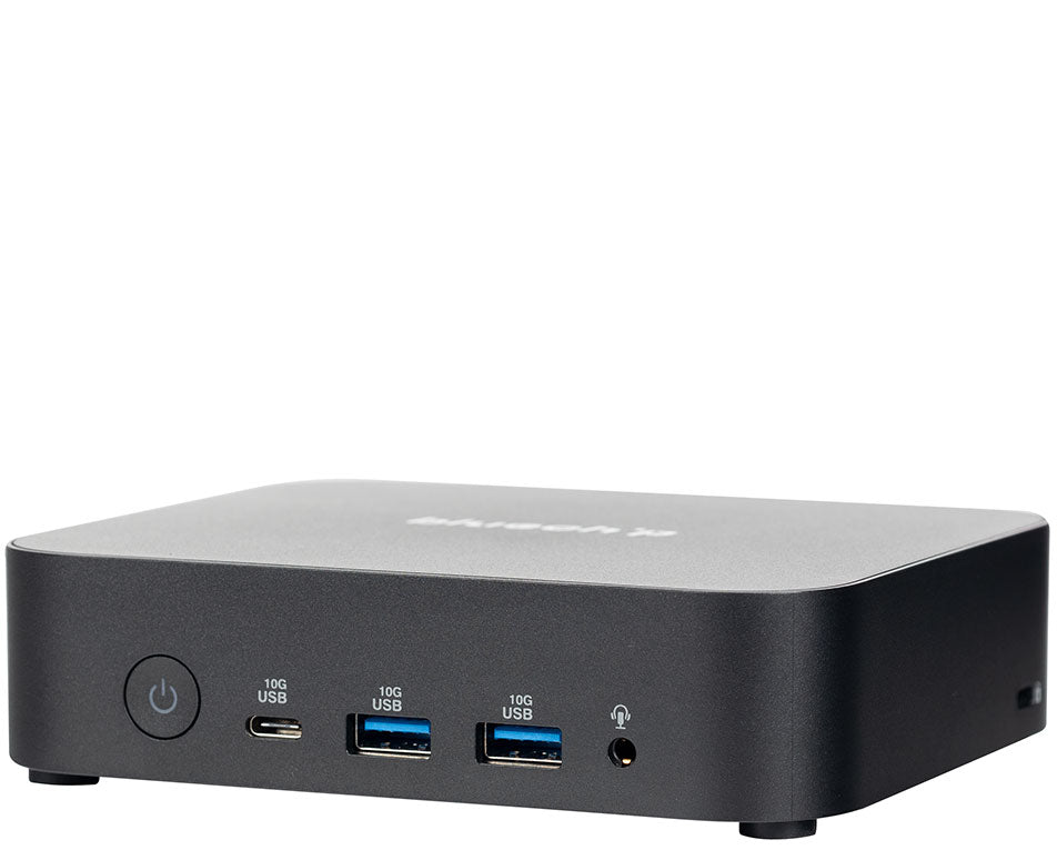bluechip BUSINESSline M14150 Intel® N N150 8 GB DDR5-SDRAM 500 GB SSD Windows 11 Pro Mini PC Mini-PC Schwarz
