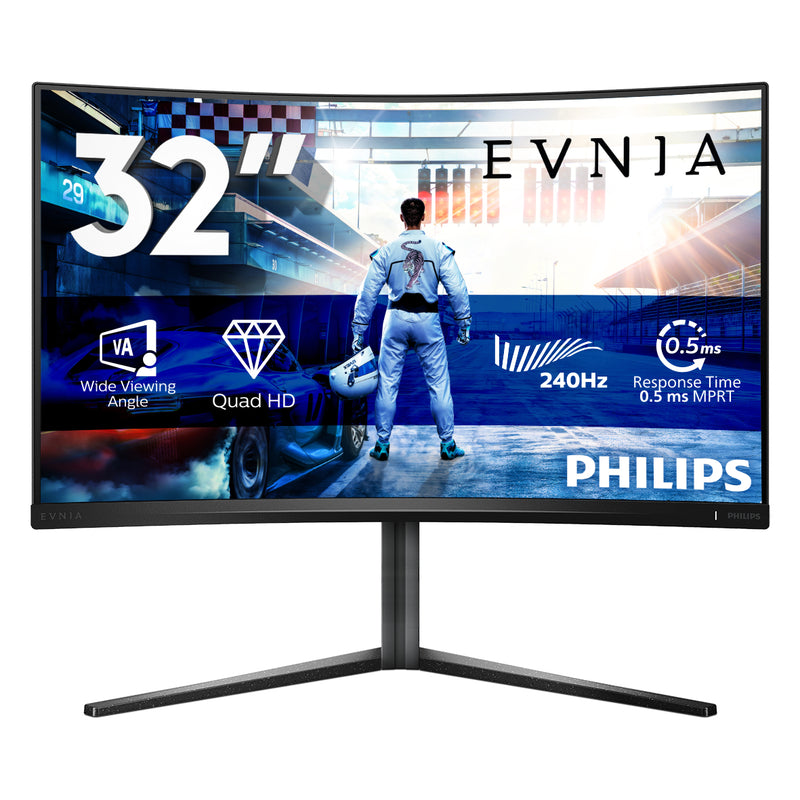 Philips Evnia 5000 32M2C5500W/00 Computerbildschirm 80 cm (31.5") 2560 x 1440 Pixel Quad HD LCD Schwarz