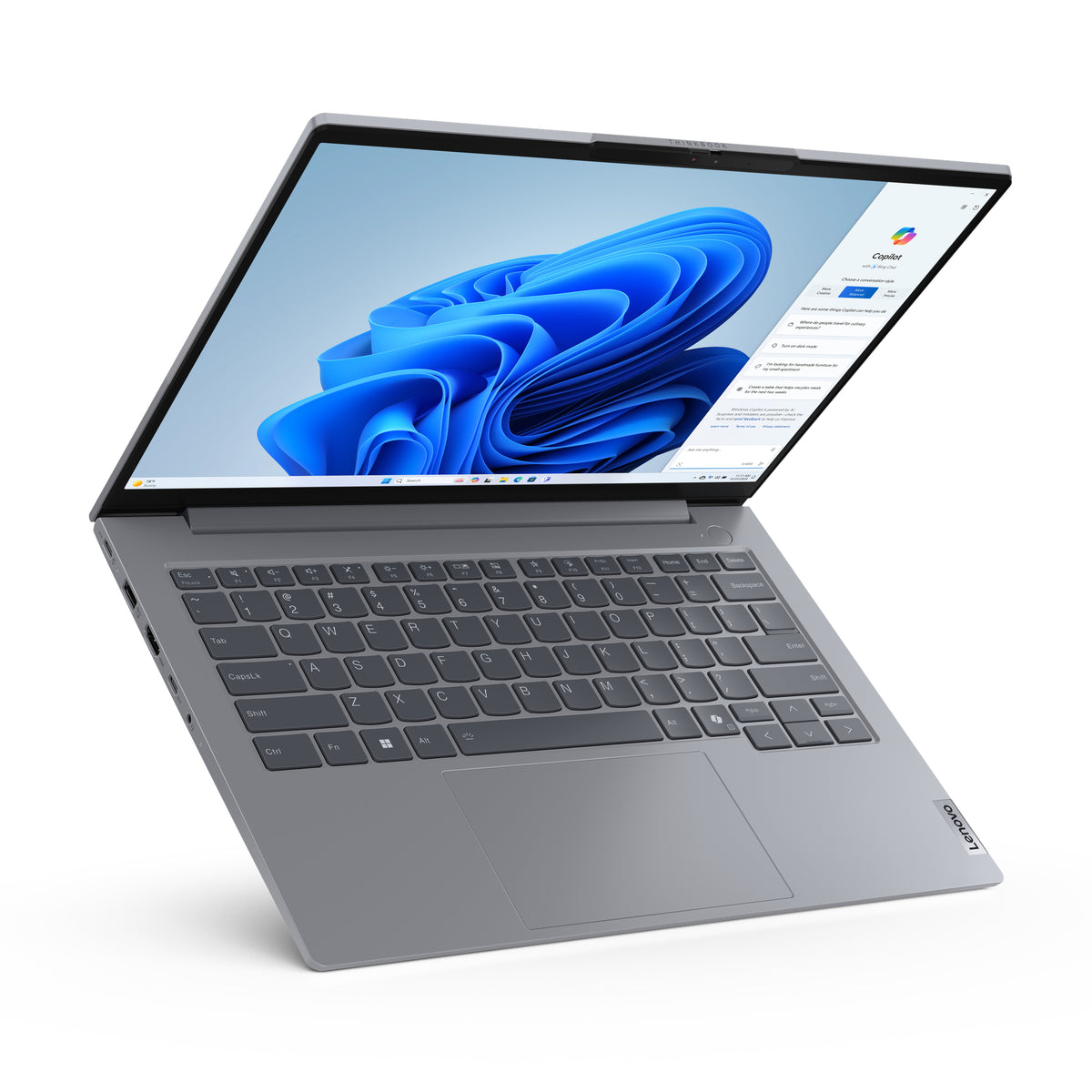 Lenovo ThinkBook 14 G7 ARP AMD Ryzen™ 5 7535HS Laptop 35,6 cm (14") WUXGA 32 GB DDR5-SDRAM 512 GB SSD Wi-Fi 6E (802.11ax) Windows 11 Pro Deutsch Grau