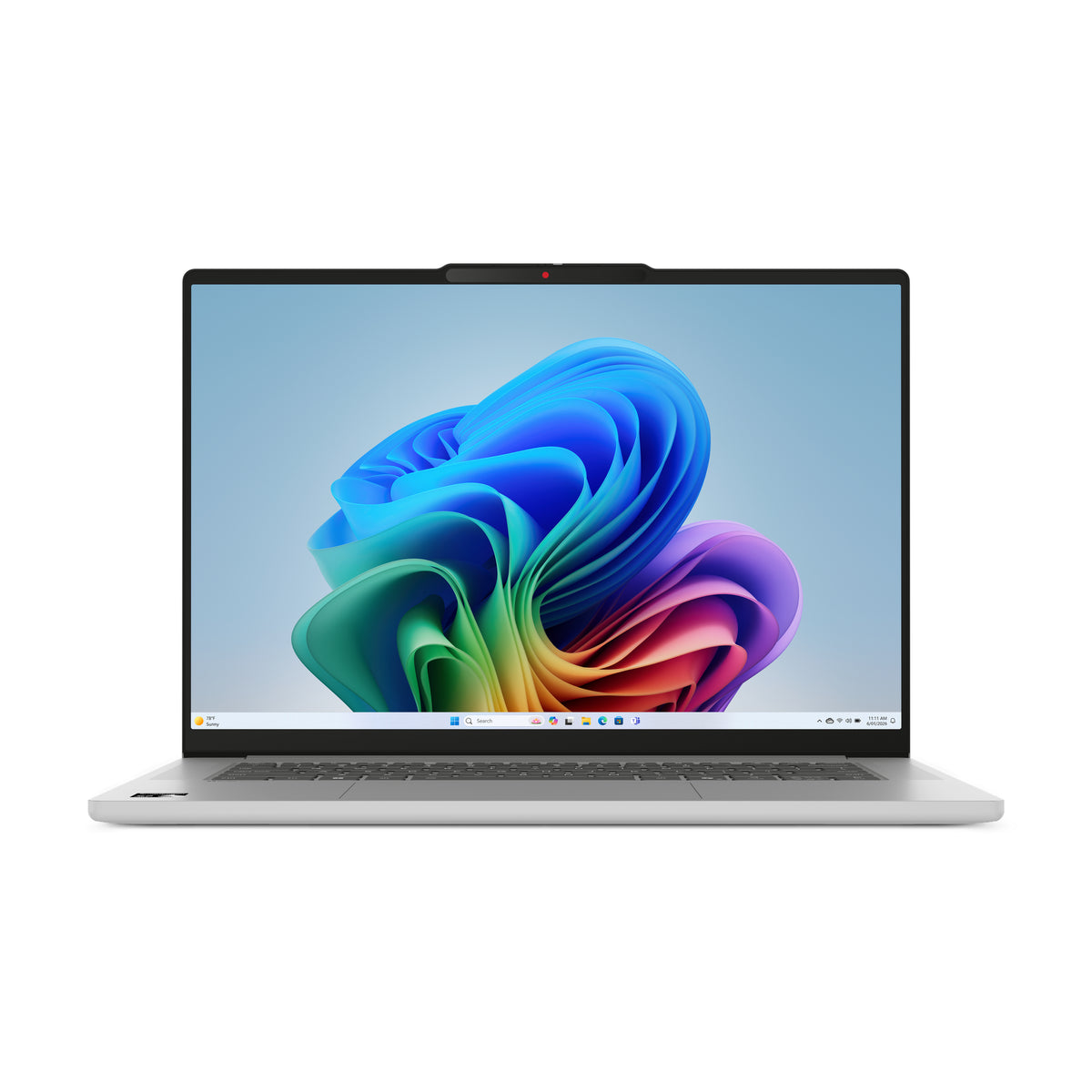 Lenovo IdeaPad Slim 5 15Q8Y11 Copilot+ PC Snapdragon X2P-42-100 Laptop 38,9 cm (15.3") WQXGA 16 GB LPDDR5x-SDRAM 1 TB SSD Wi-Fi 7 (802.11be) Windows 11 Home Grau Deutsch