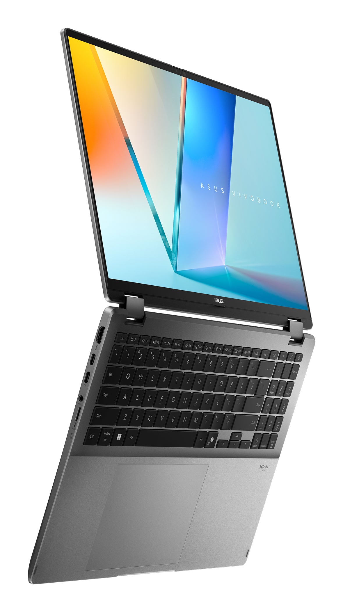 ASUS Vivobook 16 Flip TP3607AA-SI030W Intel Core Ultra 7 355 Hybrid (2-in-1) 40,6 cm (16") Touchscreen WUXGA 16 GB LPDDR5x-SDRAM 512 GB SSD Wi-Fi 7 (802.11be) Windows 11 Home Grau