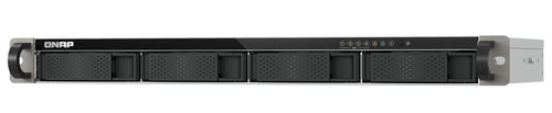 QNAP TS-433eU NAS Rack (1U) Cortex-A Cortex-A55 4 GB 0 TB QNAP Turbo System Schwarz