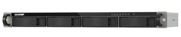QNAP TS-433eU NAS Rack (1U) Cortex-A Cortex-A55 4 GB 0 TB QNAP Turbo System Schwarz