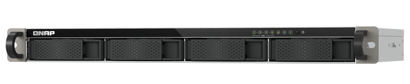 QNAP TS-433eU NAS Rack (1U) Cortex-A Cortex-A55 4 GB 0 TB QNAP Turbo System Schwarz