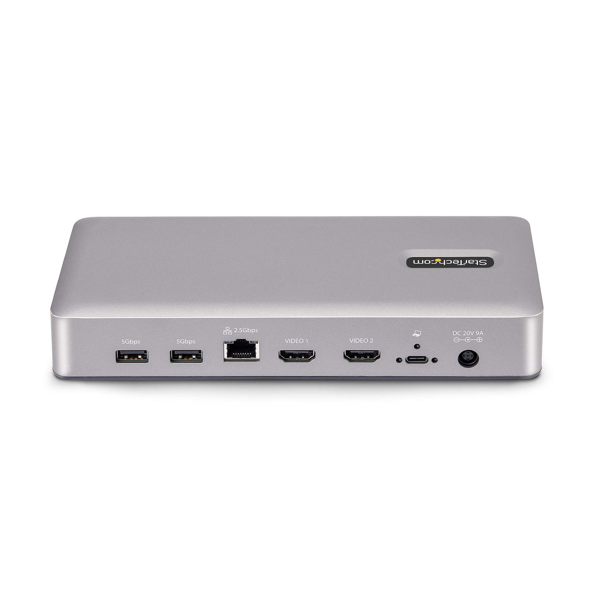 StarTech.com USB4-Dockingstation für zwei Monitore, Dual 4K mit 120Hz oder 8K mit 60Hz über HDMI, 100W Laptop-Ladung, 2,5GbE, USB-C Multi-Monitor-Dock, treiberlos