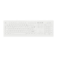 Contour Design Active Key AK-C8100F-FU1-W/FR Tastatur Medizinisch RF Wireless AZERTY Französisch Weiß