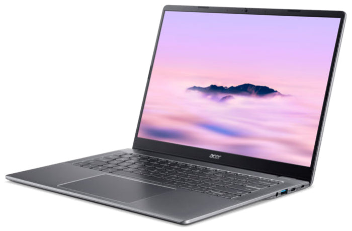 Acer Chromebook CBE594-3-TCO-326Y Intel Core 3 N355 35,6 cm (14") WUXGA 8 GB LPDDR5x-SDRAM 128 GB SSD Wi-Fi 7 (802.11be) ChromeOS Grau QWERTZ Deutsch