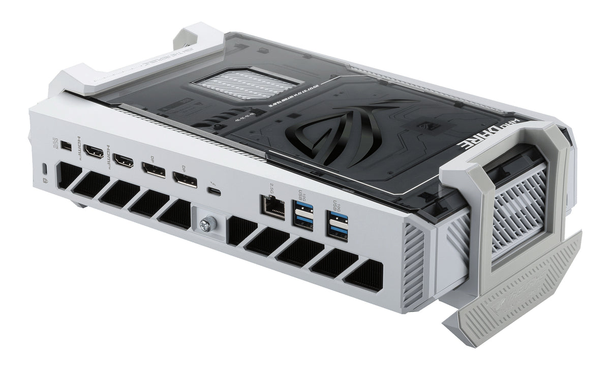 ASUS ROG RNUC16JNK9X28AA2W Intel Core Ultra 9 290HX Plus 32 GB DDR5-SDRAM 2 TB SSD NVIDIA GeForce RTX 5080 Windows 11 Home Mini PC Mini-PC Weiß