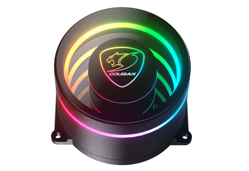 K COUGAR CPU Wasserkühlung Poseidon Elite 240, ARGB, Schwarz