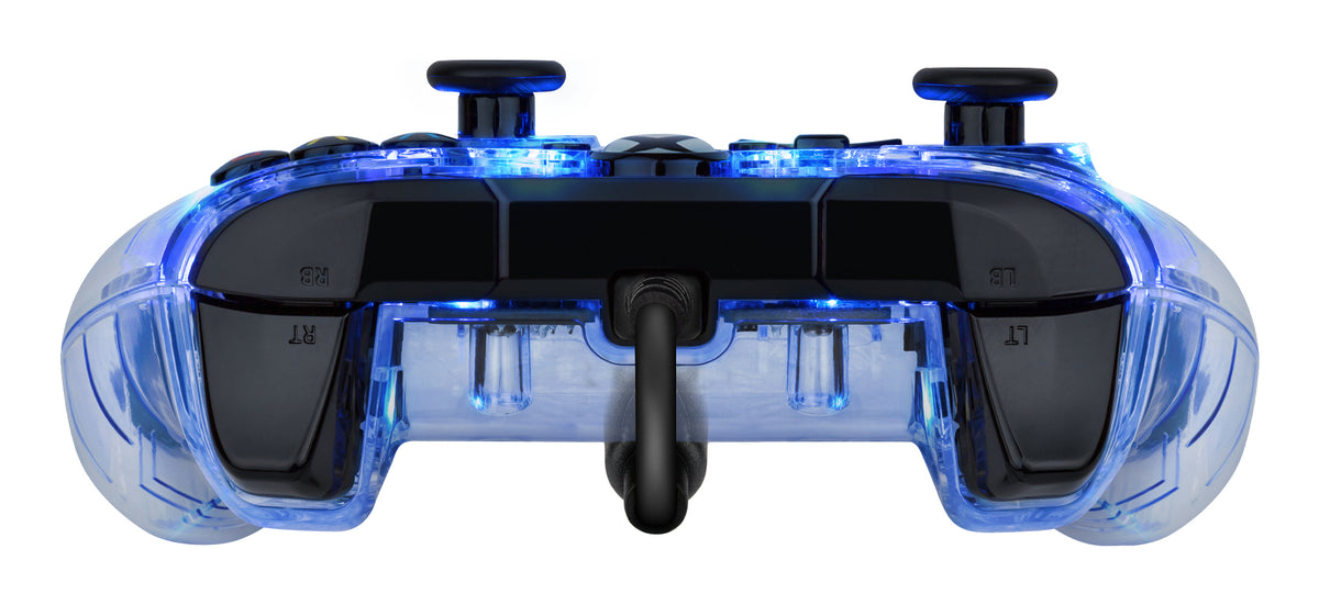 PDP Afterglow Schwarz, Blau, Transparent USB Gamepad Analog / Digital Xbox One, Xbox Series S, Xbox Series X