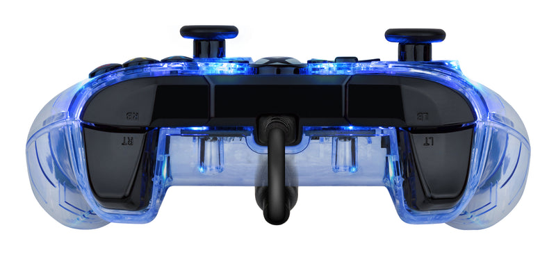 PDP Afterglow Schwarz, Blau, Transparent USB Gamepad Analog / Digital Xbox One, Xbox Series S, Xbox Series X