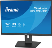iiyama ProLite XB2495WSC-B1 Écran d'ordinateur 61,2 cm (24.1") 1920 x 1200 pixels WUXGA LED Noir