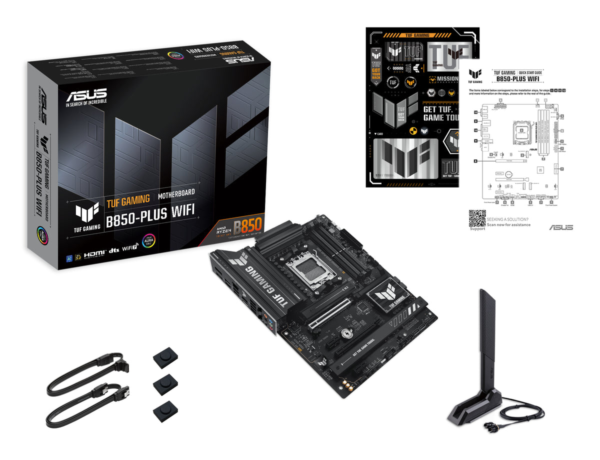 ASUS TUF GAMING B850-PLUS WIFI AMD B850 Sockel AM5 ATX