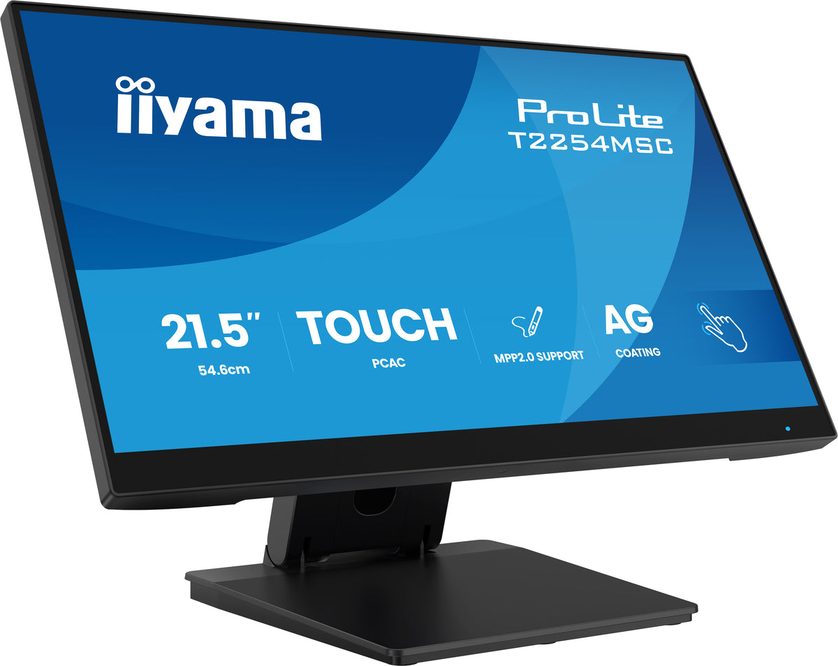 iiyama T2254MSC-B2AG Computerbildschirm 54,6 cm (21.5") 1920 x 1080 Pixel Full HD LED Touchscreen Schwarz